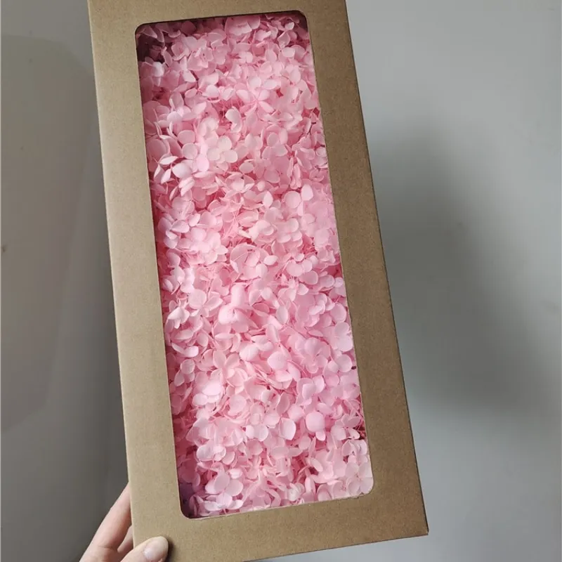 Anna Hydrangea Preserved Fresh Boxed DIY Flowers for Christmas Decorations Drop Glue Accessories