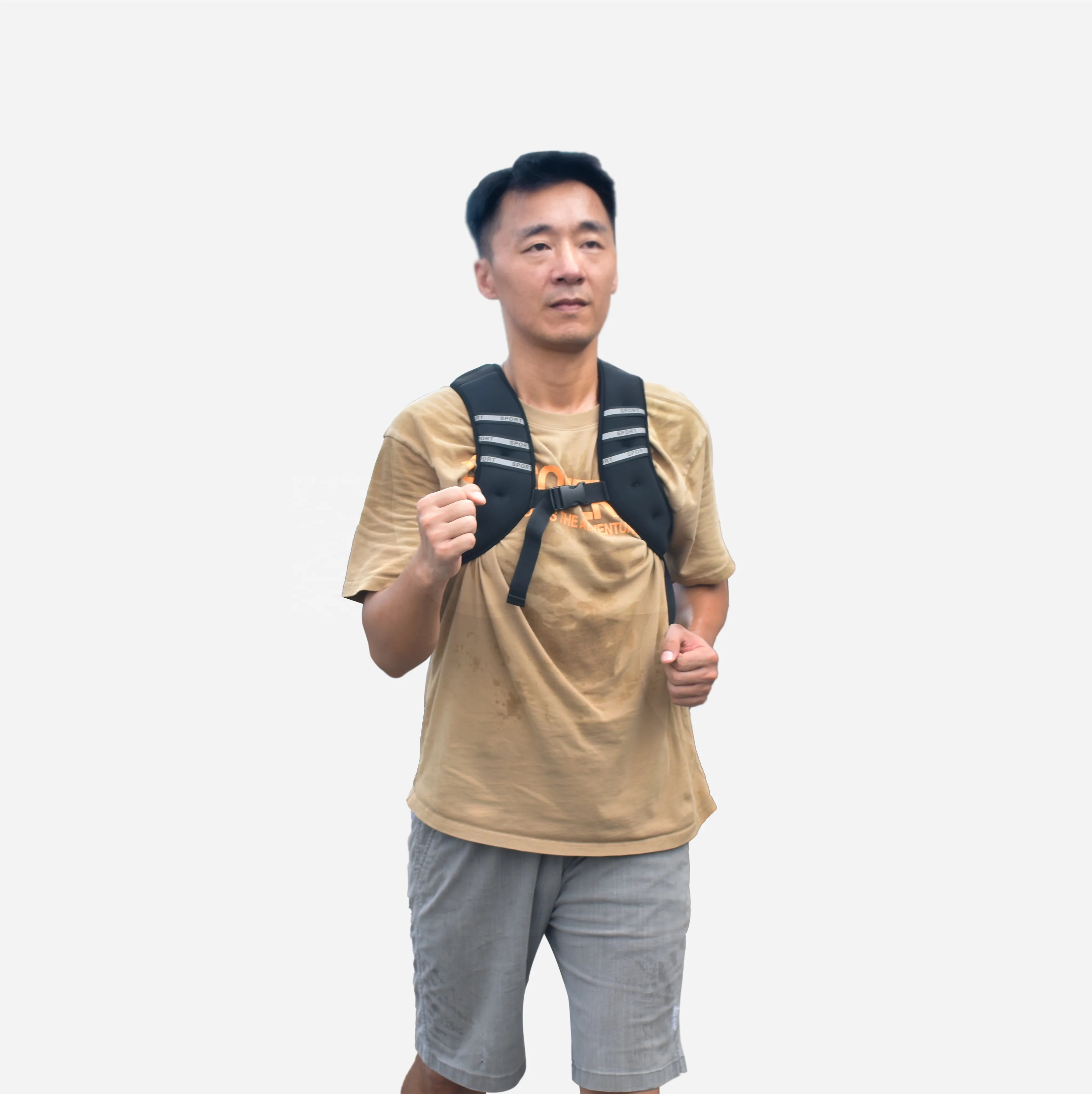 Adjustable Buckle Strap Vest Workout Sports 4kg 5kg 6kg Body Building Gel Filling Fitness Training Weight Vest for Lady Women