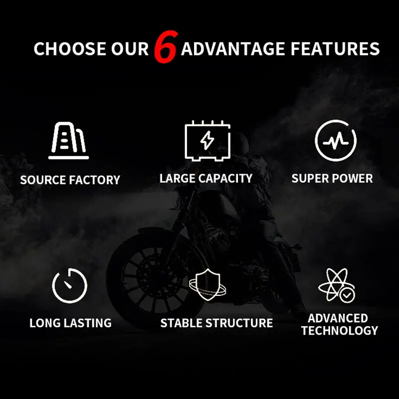 12V 5ah Sealed Maintenance-free Lead Acid start Battery 12V5 YTX5 YTZ5 MOTORCYCLE