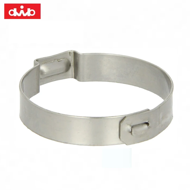 OEM Manufacturer Supply Replacement for Oetiker 15500070 Stainless Steel Hose Clamp with Mechanical Interlock One Ear Clamp