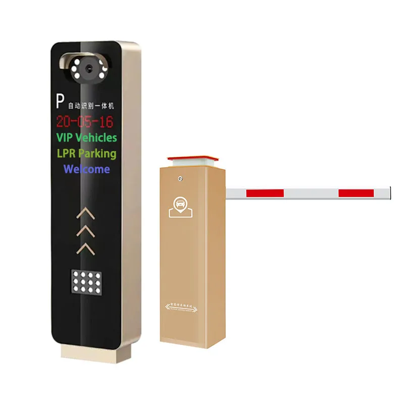 Fumoter Full HD Traffic Cctv Camera Car License Plate Recognition System Anpr Lpr Alpr Parking Management