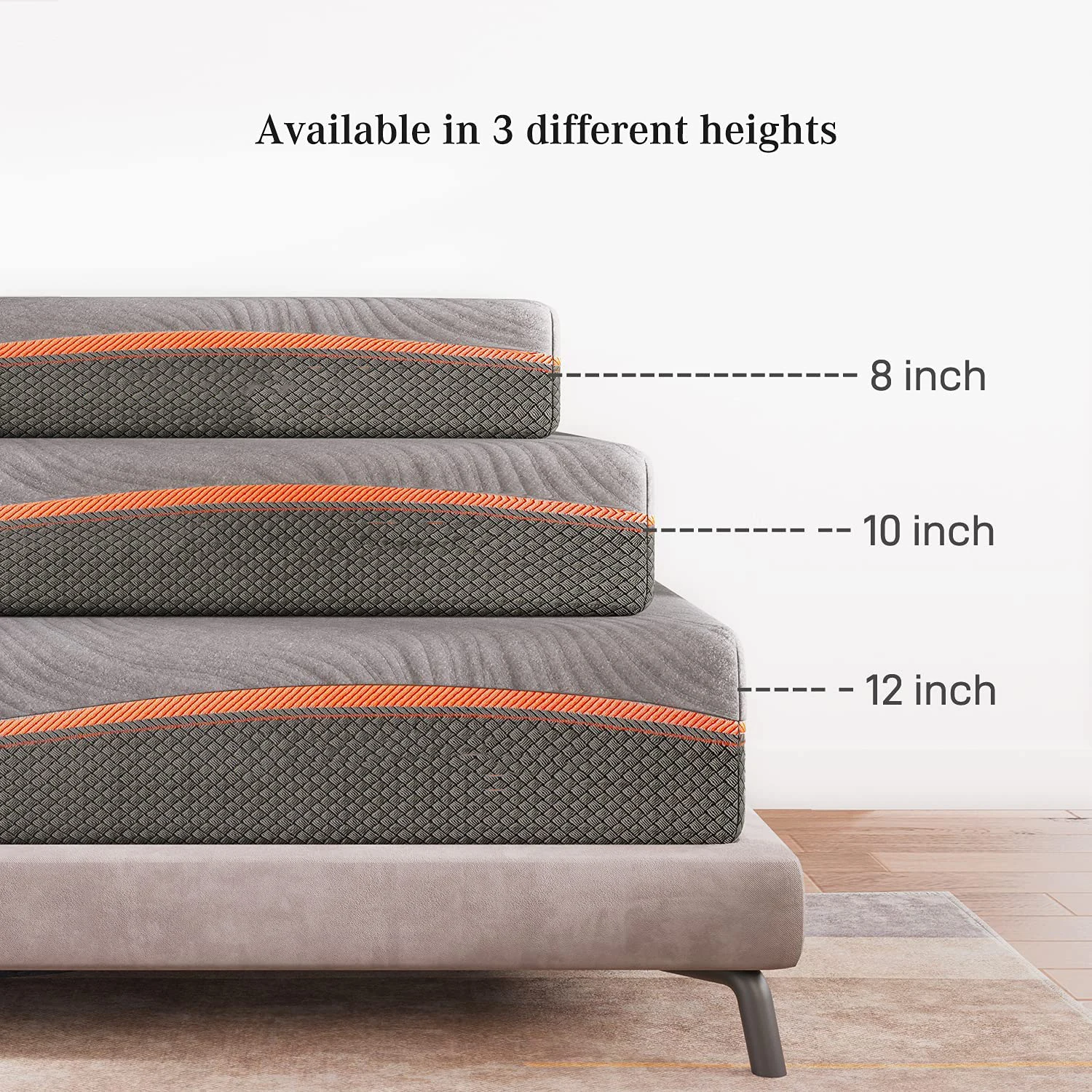 Terry Protector Bonnel Coil Memory Form Jacquard Fabric Steam Cleaner King Bed Spring Korean Mattress Sizes