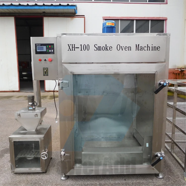 Smoked Catfish Oven / Industrial Smokehouse / Sausage Smoking Machine Price