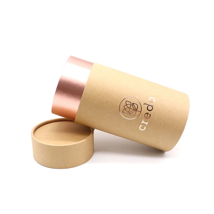 Custom Essential Oil Packaging Paper Tube For Cosmetic Packaging OEM Cylinder Box Packaging for Essential Oil bottle