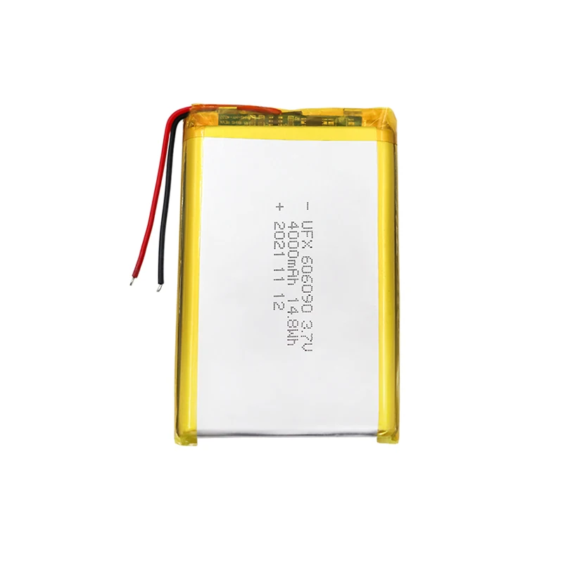 Lithium-ion Rechargeable Cell Factory Wholesale Cheap Portable Power Bank Battery UFX 606090 4000mAh 3.7V KC Certificate