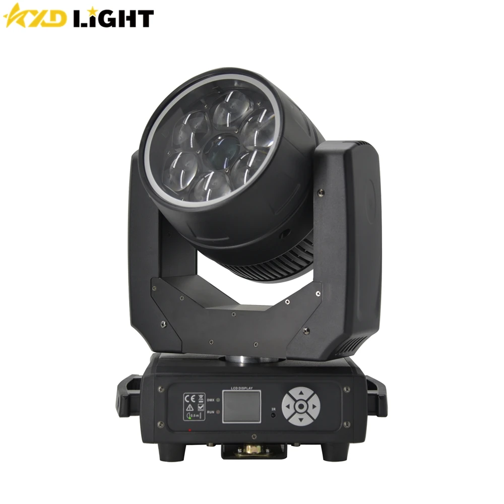 Mac Aura 6x40w RGBW DJ Disco Lighting Stage Lights Zoom LED Wash Moving Head Light Club Show Event