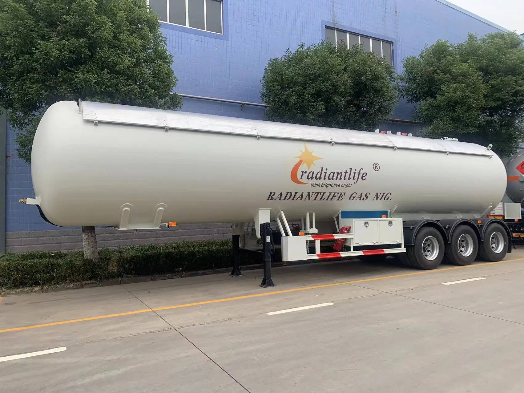 GOOD PRICE Axles 45000 Liters Storage Tanker LPG Gas Tank Semi Trailer for Sale