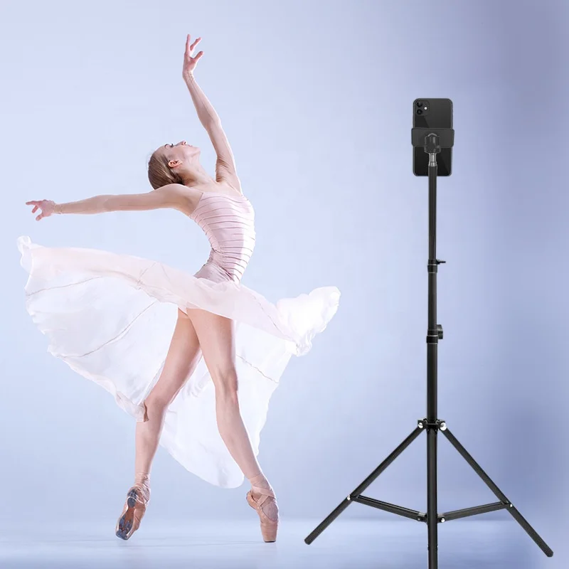 Кольцевой светильник для штатив-Трипод складной регулируемый по высоте для смарт телефона монопод для камеры видео 210 см штатив-Трипод