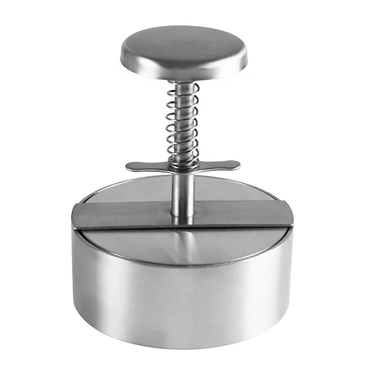 Hot Sale Kitchen Tool Meat Burger Press Hamburger Patty Maker Stainless Steel Smash Burger Press