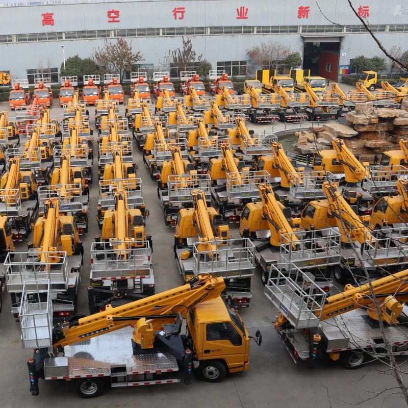 Hot Selling 16M-34M Articulated Straight Arm Lifting Platform Manned And Self-propelled Aerial Work Platform