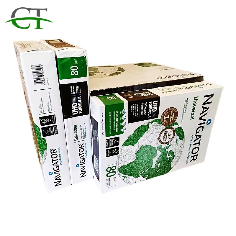 Cheap Multi Office Recycled Wholesale White Copy Universal Navigator A4 Paper 80gsm