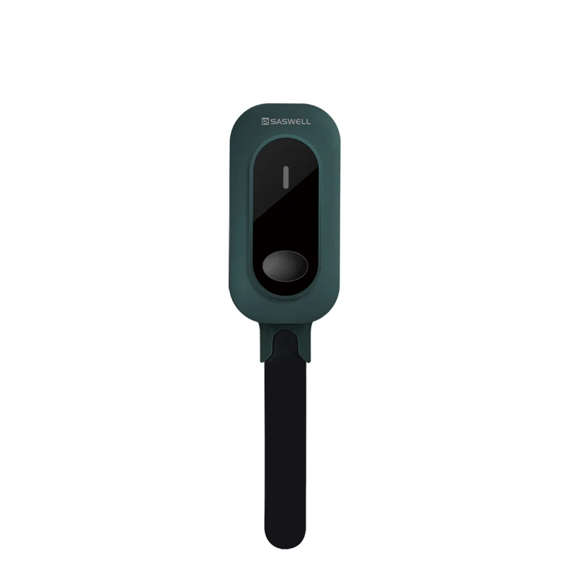 SASWELL smart soil sensor with Tuya Zigbee connection testing soil moisture