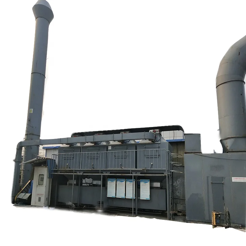 
VOCs waste gas treatment equipment gas filter system 