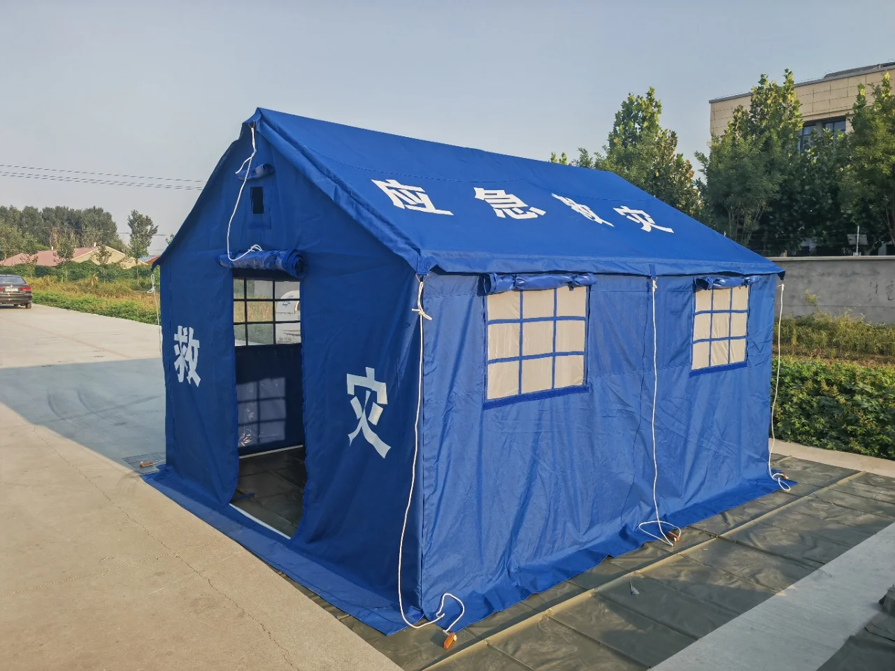High Quality Waterproof 4 Season Disaster Relief Canvas Wall Tent