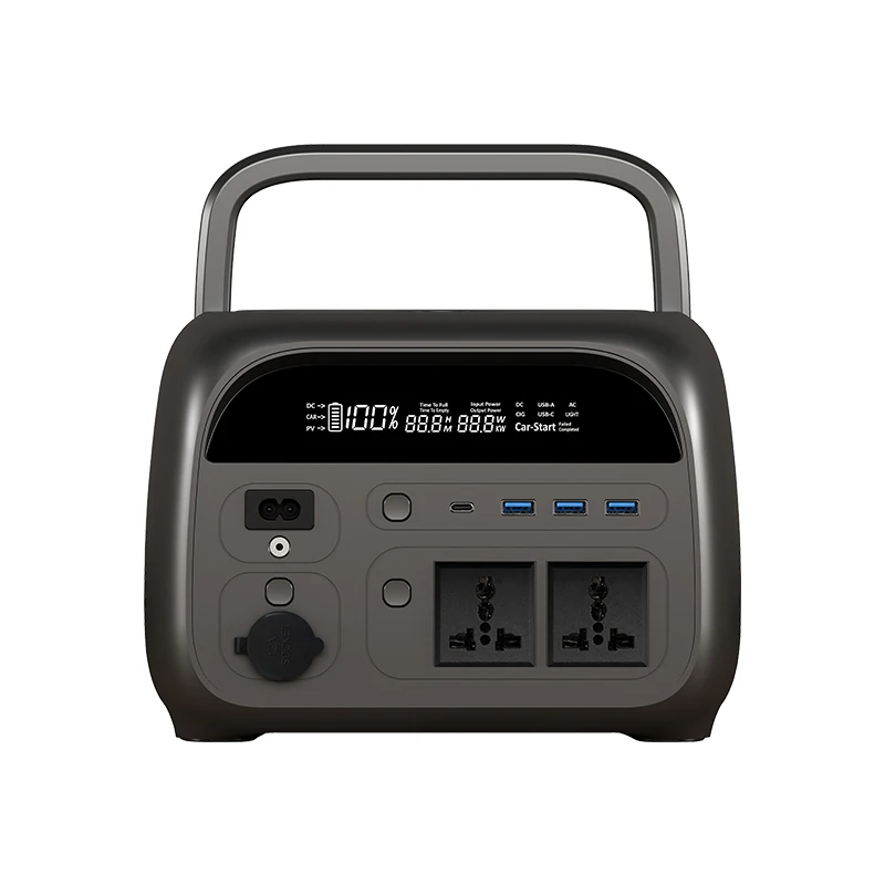 600W 592Wh Support Solar Panel Portable Battery Power Bank Station Portable Power Station Case Portable Power Station