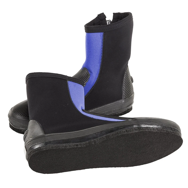 New Design 5mm 7mm Neoprene Rubber Upstream Diving Shoes Felt Sole Diving Boots Scuba Water Shoes For Swimming Diving Surfing