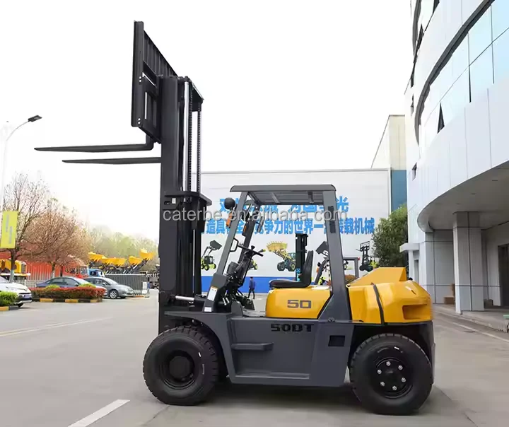 Новый официальный транспортный вилочный погрузчик 5-тонный XCB-DT50 турельный дешевая продажа