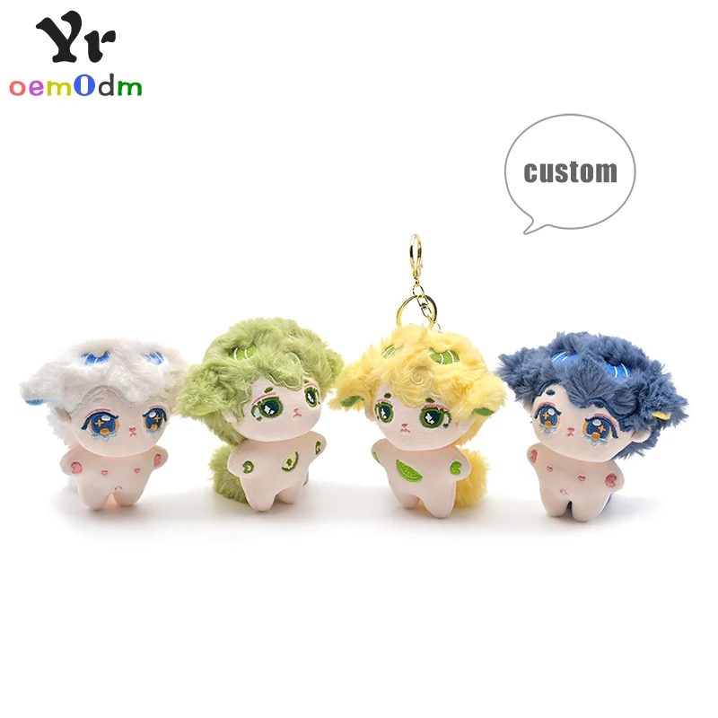 10cm 15cm 20cm Custom Plushie keychain stuffed doll plush kpop korean idol doll peripheral products