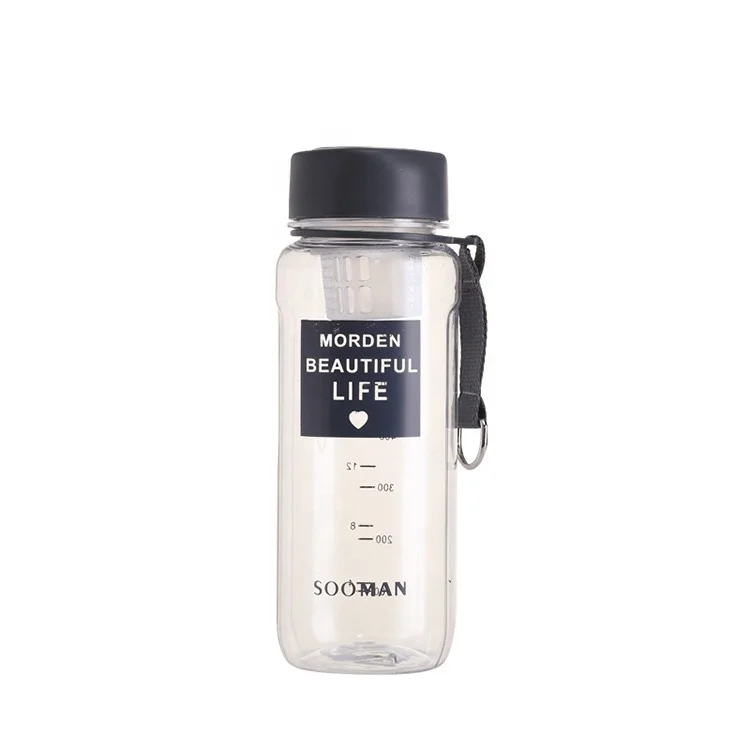 Lightweight drinking water bottle eco friendly leakproof plastic sports waterbottle for climbing hiking