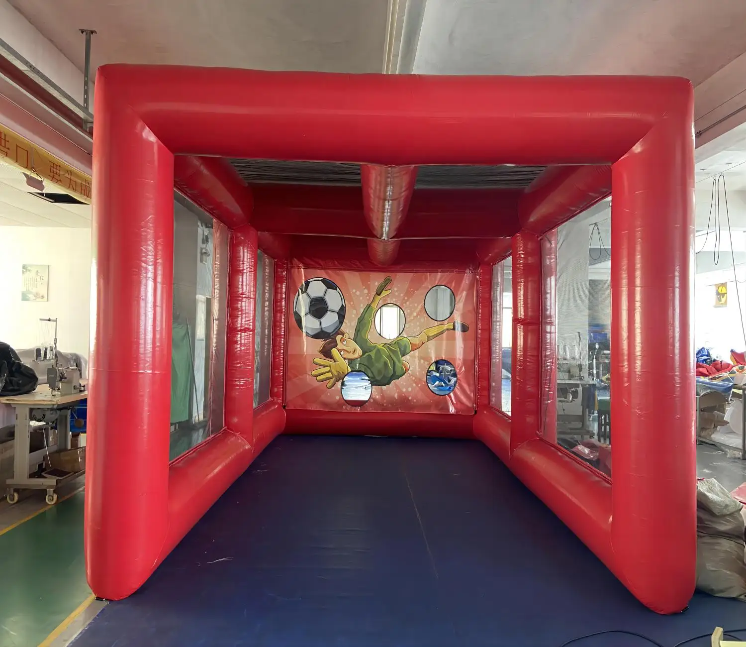Интерактивные надувные футбольные игры для стрельбы по мячу футбольные/футбольные ворота Надувные
