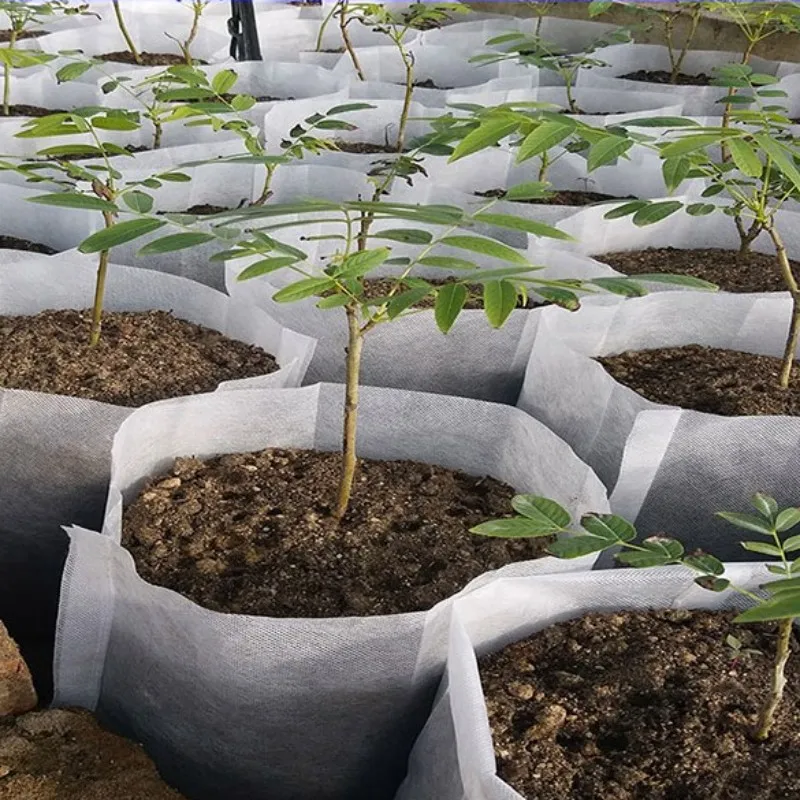 hot sell  100% polypropylene Nonwoven bag cheap customized small bags for seedling bag