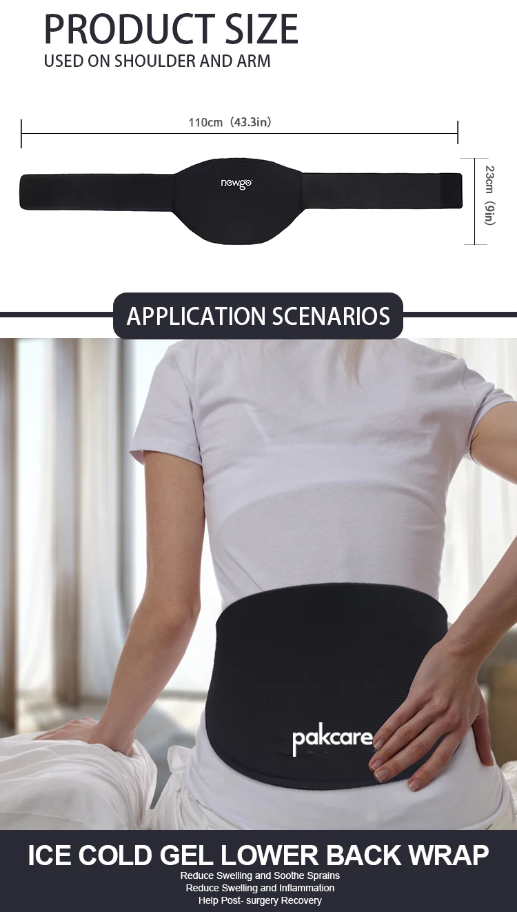 hot and cold Gel Ice pack for lower back waist warmer Women Menstrual Pain Relief Heating Pad