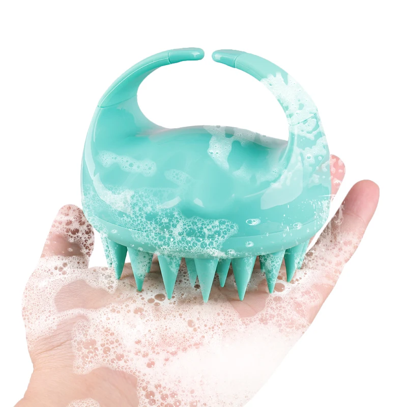 Новинка хорошее качество модная красивая портативная мини-расческа Массажная щетка для шампуня