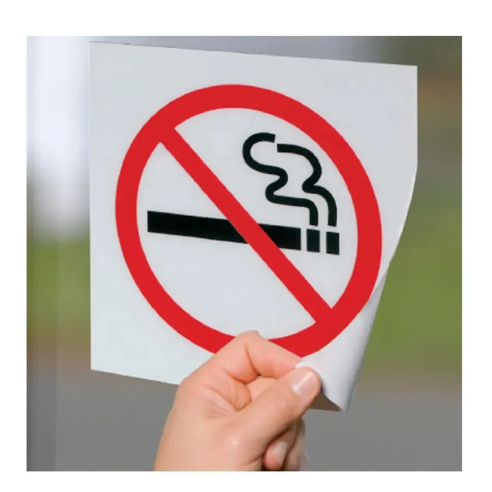 Printing Custom Reusable Removable Clear Round Static Cling Window Decal Double Sided Sticker