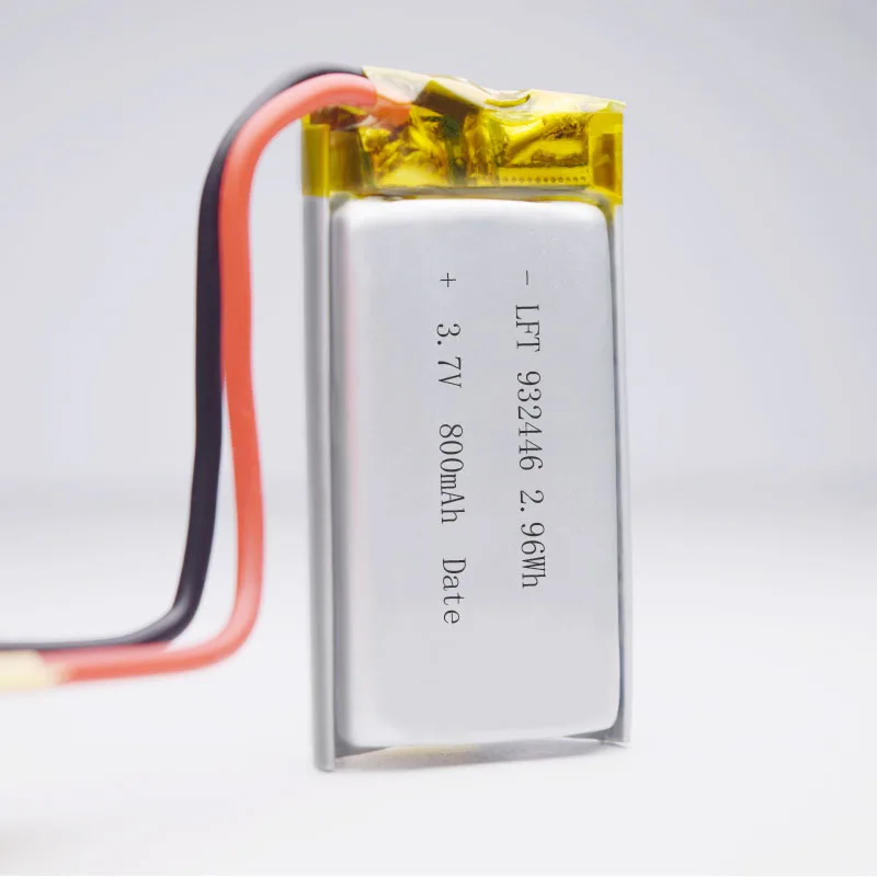 Аккумуляторная батарея 932446 3 7 V 800mah аккумулятор дрона литиевая YD XT-1 HD х Упаковка-1 Упаковка-8 складной