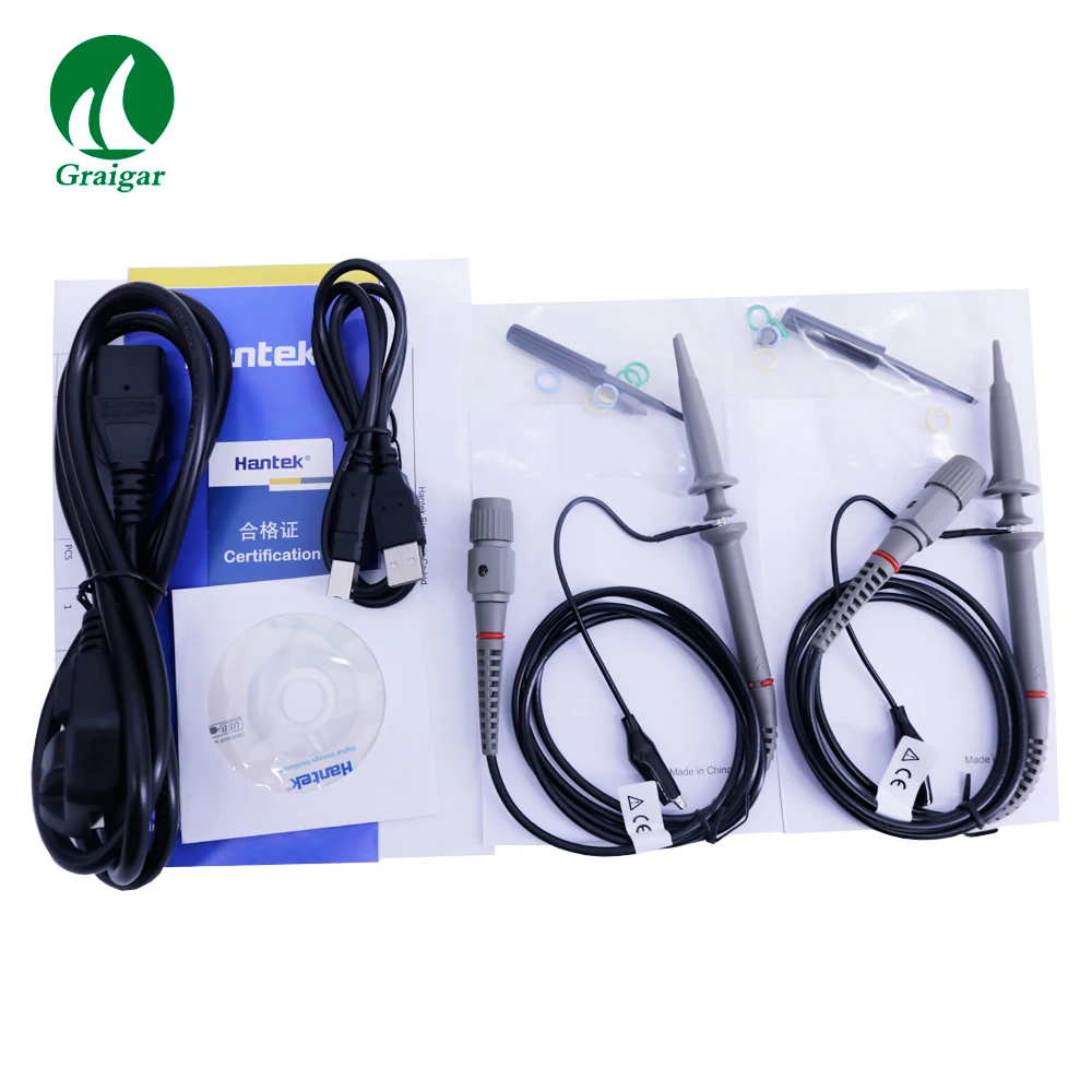 Hantek DSO5202P Handheld Digital Storage Oscilloscope 200MHz 1GSa/s 2 Channels 40K Memory Depth Oscilloscope