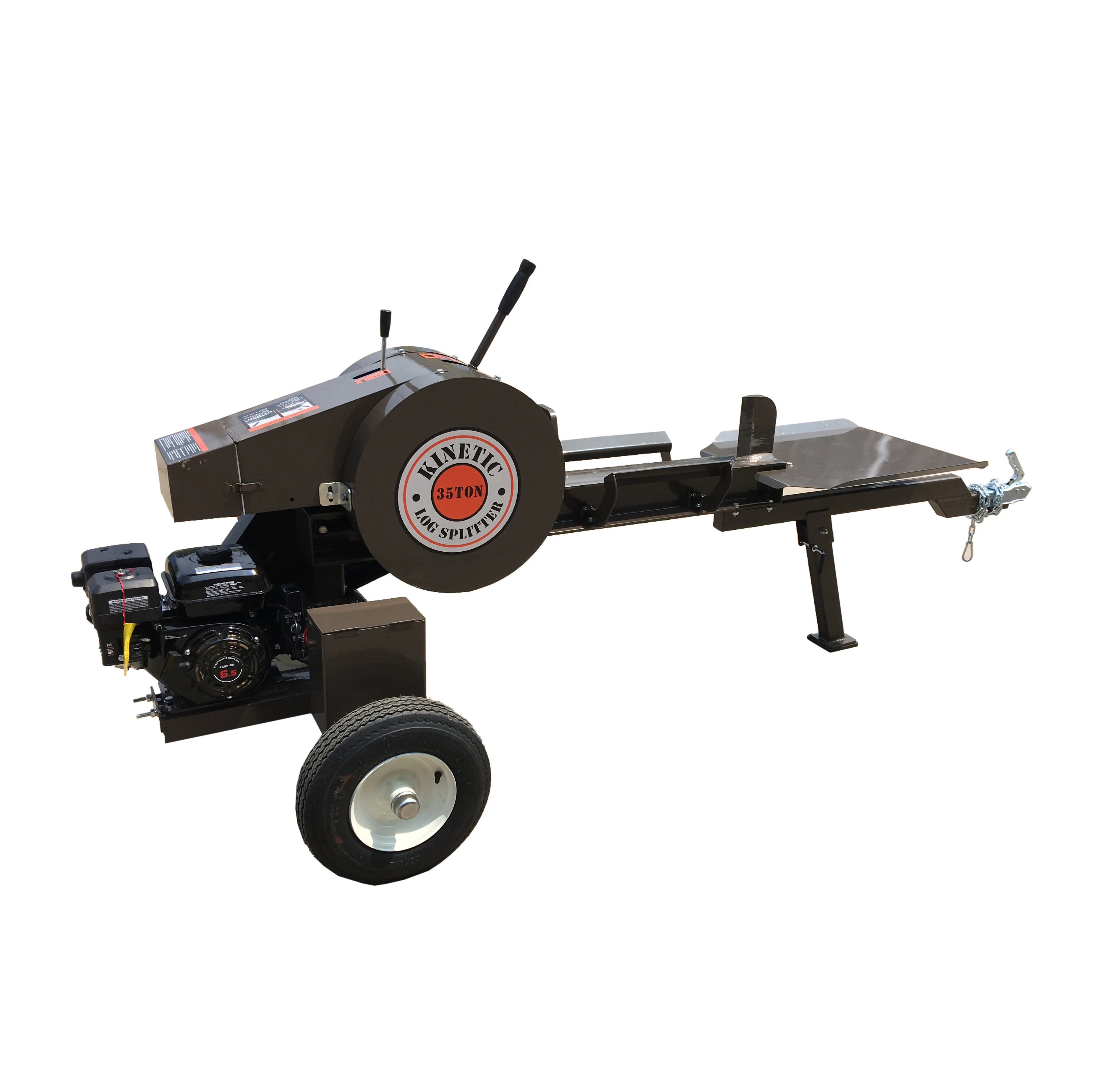 log Splitter with CE Gasoline / Electric Kinetic Fast Wood 40 Ton Engine Hot Product 2019 Horizontal Provided Log Splitter