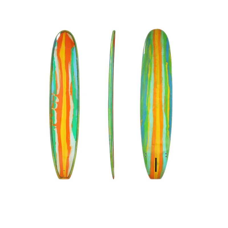 Custom Surf board long board Good Quality PU Surfboards with surf fin