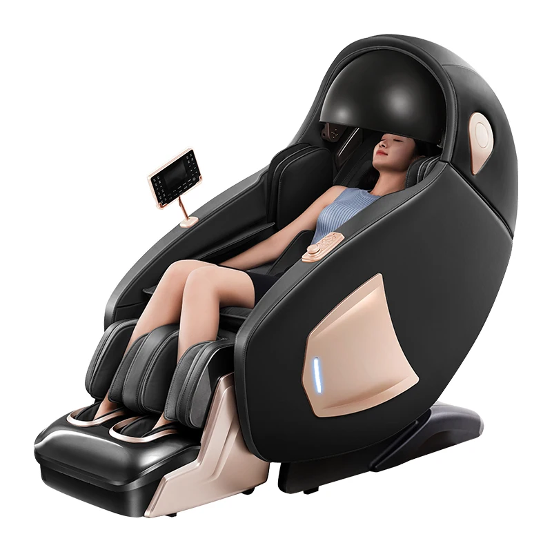 2024 china best most popular office home full body 3d 4d Dual core stretching new models of massage chair luxury zero gravity