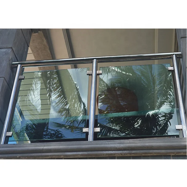  Stainless Steel D Shape Glass Holding Clamp For