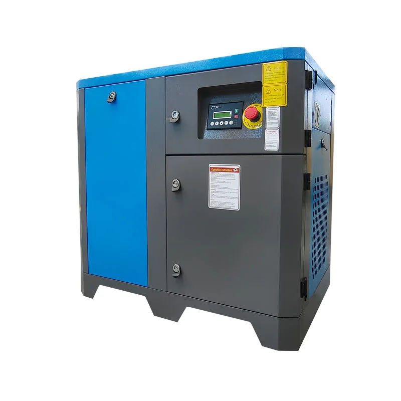 Ruihong Two Stage 37kw 50hp 8Bar 10Bar Industrial 415V 380V Permanent Magnet VSD Screw Air Compressor