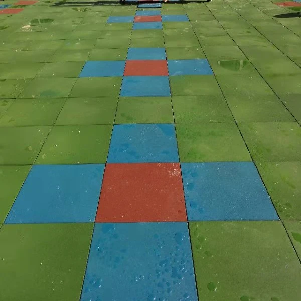 Открытый SBR и EPDM резиновая плитка для тренажерного зала детей детская игровая площадка