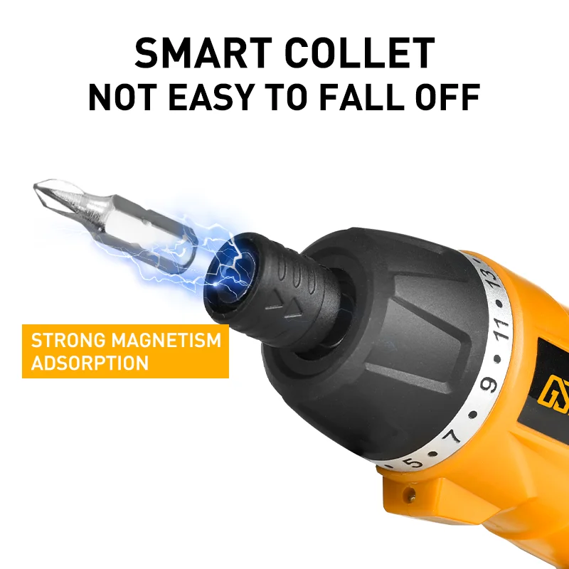 Gsfixtop High Quality Multi-function 90  Deformation 3.6v Lithium Battery Screwdriver Set