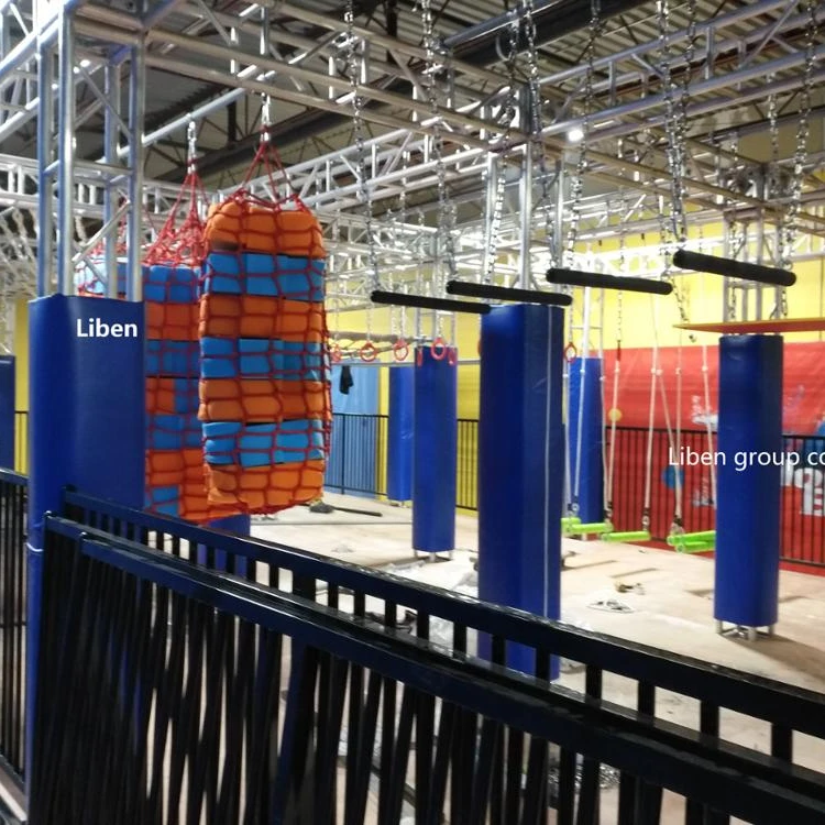 Ninja Course Payground Indoor Trampoline Park Foe