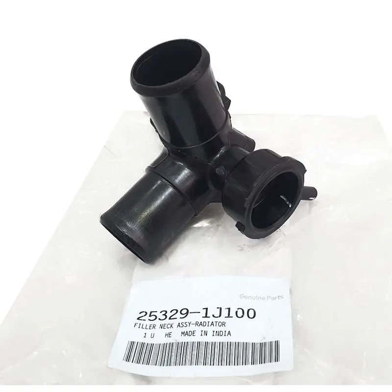 Low price 25329 1j100 25329-1j100 253291j100 water outlet filler neck radiator fit for Hyundai Accent Veloster i20 Kia Rio