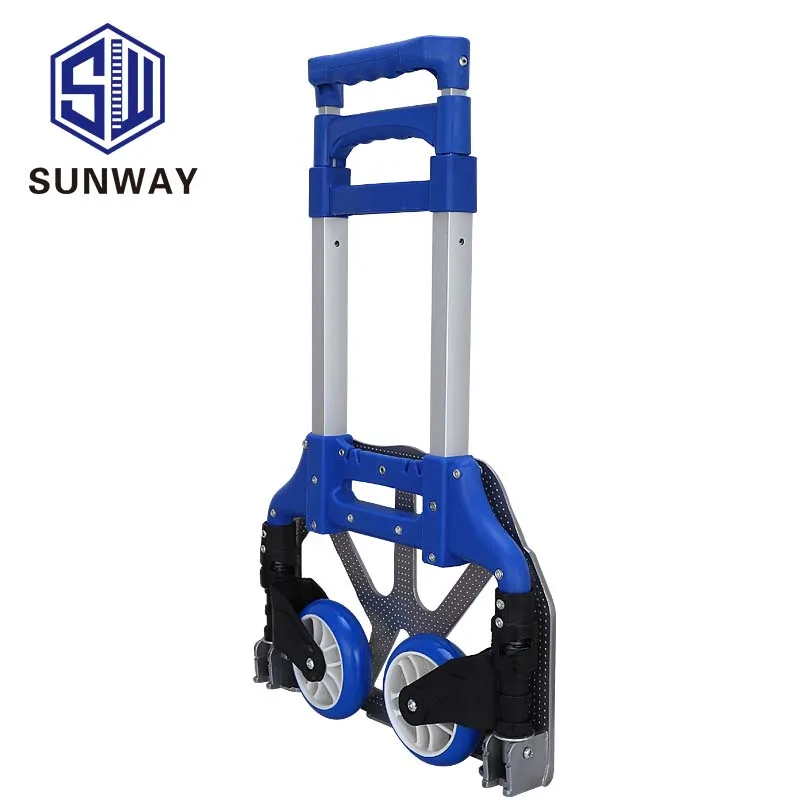 Дешевая алюминиевая тележка для багажа телескопическая складная