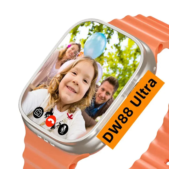 2023 Hot Selling DW88 U+ Smart Watch 4g Android Sim Card 64GB ROM 4GB RAM 2.05 inch Smartwatch