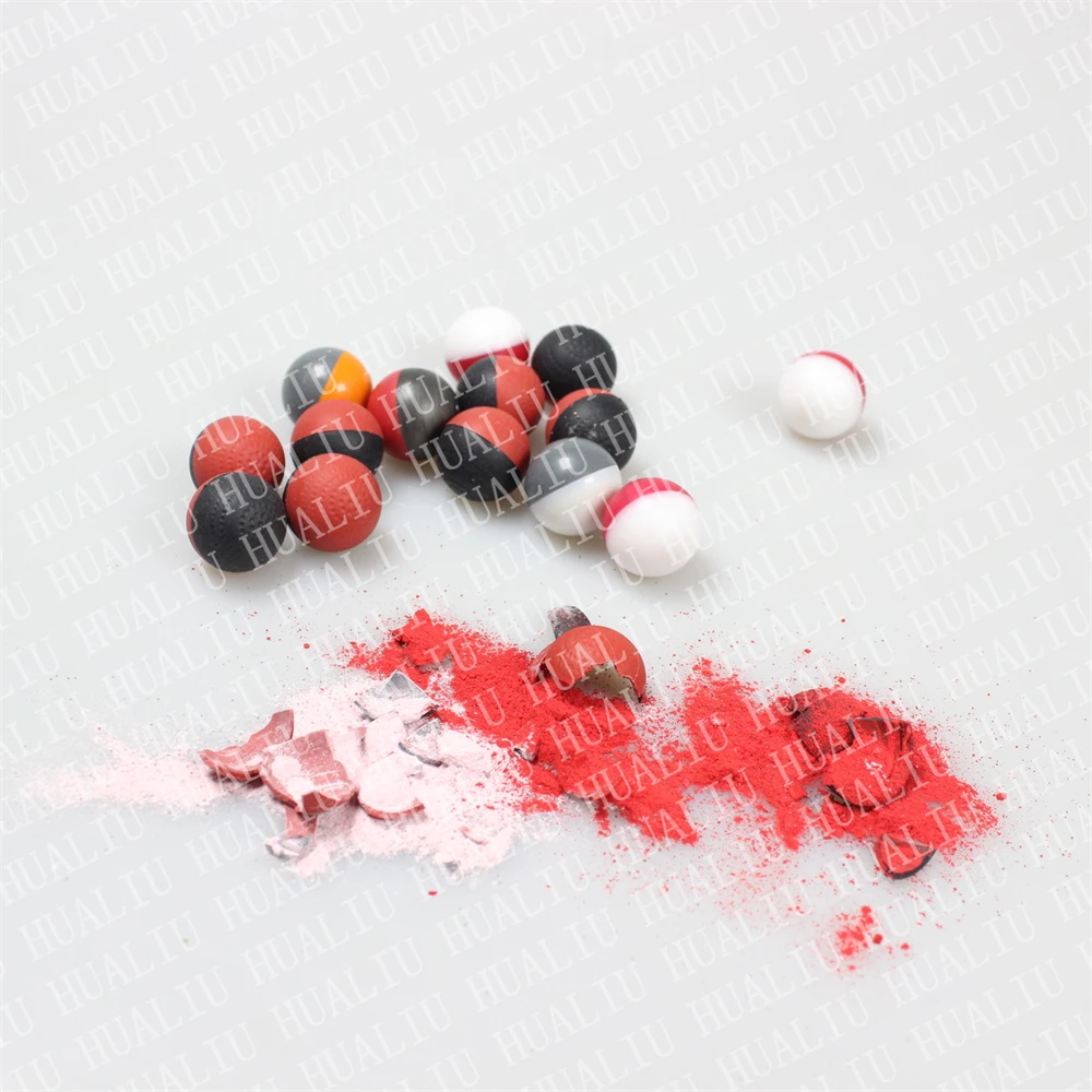 Hot Sale Calcium Bentonite Fill-Powder Pellets 0.68 Colorful Powder Balls