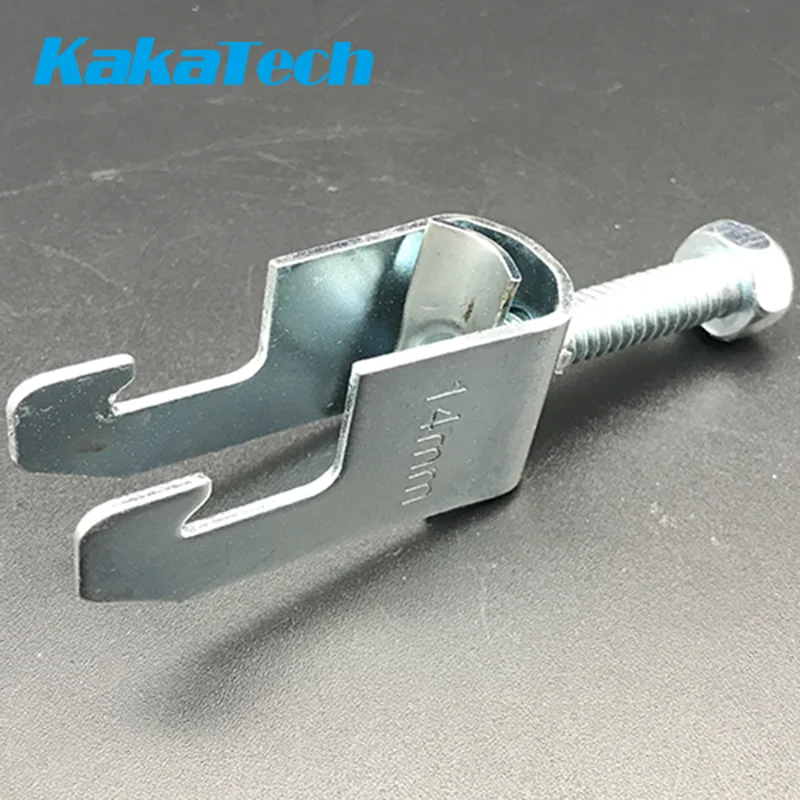 Custom Design Electric Galvanized Stainless Steel One Piece Assembled HDG Strut Channel Cable Clamp