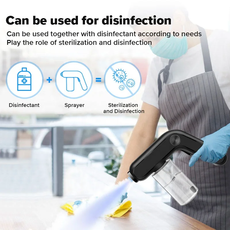 Factory Wholesale Handhold Portable Rechargeable Electric Design Electrostatic Hand Held Airless Paint Electric Sprayer