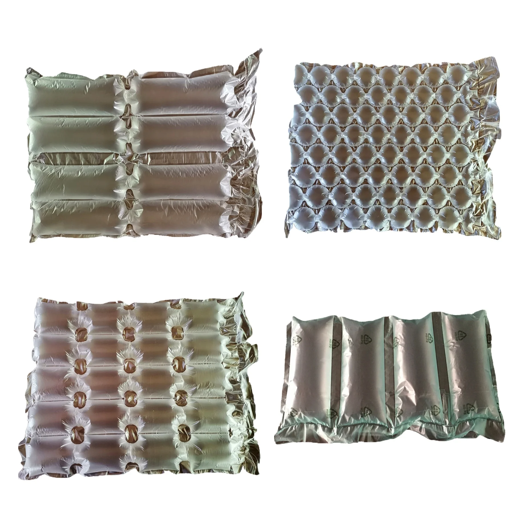 Wholesale Inflatable Bubble Film Shockproof Packaging Bubble Roll Manufacturer Air Filled Cushion Packing Bags