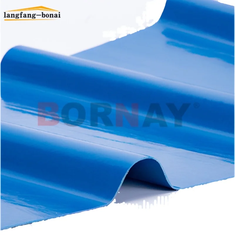 High Strength Durable Square Molded Pultruded PVC Roofing Sheet Enhanced Weathering Frp Panel Made UPVC Polyvinyl Chloride