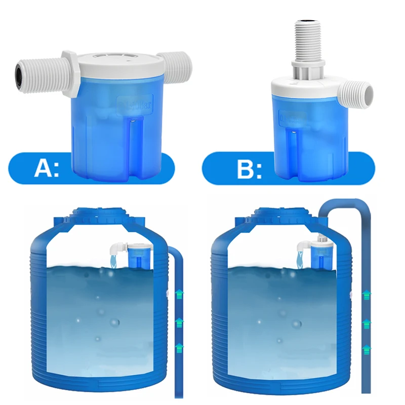 0.5, 0.75, 1 inch  large water discharge pvc float valve manufacturer