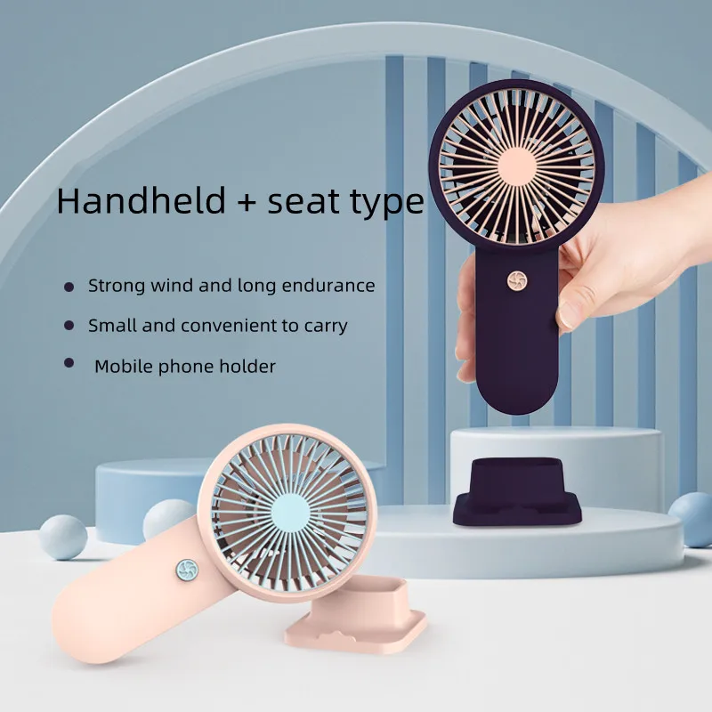 New Mini Portable Handy Have Rechargeable Battery Air Cooling Usb Handheld Mini Fan