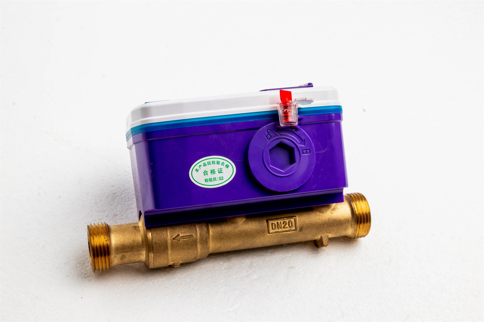 Смарт-NB-IOT счетчик воды клапан, управляемый ультразвуковой водомер