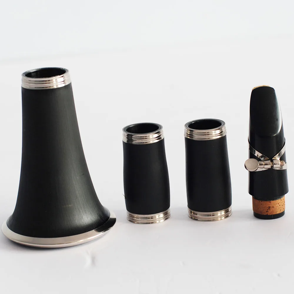 Beginners China factory  Bb Clarinetto Hard Rubber 17 keys instrument